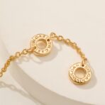 宝格丽（Bulgari）Bvlgari Bvlgari 系列 18K 金双面圆饼项链 （黑白贝母） - 图片 3