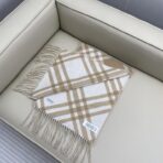巴宝莉(Burberry) 双面格子围巾 米色 - 图片 3