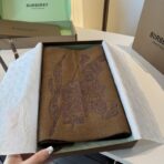 巴宝莉(Burberry) 双面秋冬围巾 棕褐深棕拼色