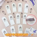 巴宝莉(Burberry)带帽款羊绒羊毛混纺围巾送专柜新款别针 黄色 - 图片 4