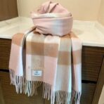 巴宝莉(Burberry)披肩 粉棕拼色 - 图片 2