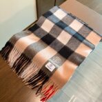 巴宝莉(Burberry)披肩 黑棕拼色