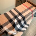 巴宝莉(Burberry)披肩 黑棕拼色 - 图片 4