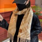 巴宝莉(Burberry)秋冬双面格子围巾 浅棕色 - 图片 2