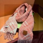 巴宝莉(Burberry)秋冬双面格子围巾 浅粉色 - 图片 4