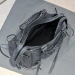 巴黎世家 Balenciaga Le City 机车包（深灰） - 图片 4