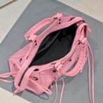 巴黎世家 Balenciaga Le City 机车包  淡粉色 - 图片 4