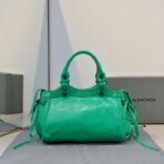 巴黎世家 Balenciaga Le City 机车包  绿色 - 图片 3