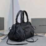 巴黎世家 Balenciaga Le City 机车包  黑色 - Imagem 2