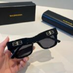 巴黎世家（Balenciaga） 猫眼全框太阳镜 - 图片 3