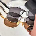 巴黎世家（Balenciaga）金属框猫眼太阳镜系列 - Imagem 3