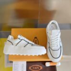 托德斯 最新款 厚底 休闲 运动鞋  白黑拼色 - 图片 3