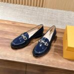 托德斯新款乐福鞋 中性风乐福鞋蓝色 - 图片 4