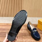 托德斯新款乐福鞋 中性风乐福鞋蓝色 - 图片 2