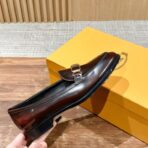 托德斯新款乐福鞋 中性风乐福鞋棕褐色 - 图片 3