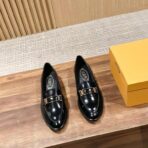 托德斯新款乐福鞋 中性风乐福鞋黑色