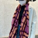 巴宝莉·Burberry围巾 浅紫色 - Imagem 4