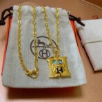 爱马仕 Petit h 系列 动物图案吊坠项链 - Imagem 4