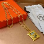 爱马仕 Petit h 系列 动物图案吊坠项链 - Imagem 2