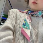 爱马仕 水上游乐园 Twilly小丝巾 粉绿撞色 - Imagem 4