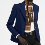 爱马仕(MONOGRAM CONFIDENTIAL)束发带 棕色 - 图片 4