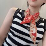 爱马仕Twilly(玛雅丛林)飘带 红色款 - 图片 4