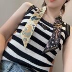 爱马仕Twilly(玛雅丛林)飘带 黄黑撞色 - Imagem 4