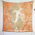 爱马仕《巴勒莫植物园》橙色方巾