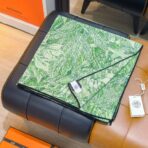 爱马仕《巴勒莫植物园》绿色方巾 - 图片 2