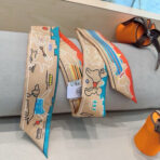 爱马仕《巴黎爱犬》束发带 棕色 - 图片 2