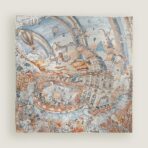 爱马仕《翱翔福宝之梦》炭灰色方巾