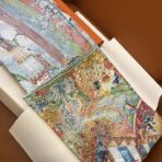 爱马仕《翱翔福宝之梦》鲜黄色方巾 - 图片 3