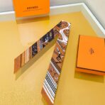 爱马仕【亚马逊庆典】丝巾 棕色款