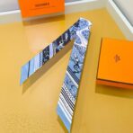 爱马仕【亚马逊庆典】丝巾 蓝色款