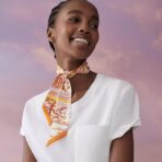 爱马仕【悠闲的假期】丝带 橙色 - 图片 4