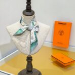 爱马仕【鞍具花束】丝巾 绿色款 - 图片 3