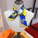 爱马仕【马车接龙】Twilly小丝巾 黄色 - 图片 4