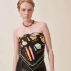 爱马仕冰淇淋真丝方巾 黑色调 - 图片 2