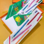 爱马仕双层双面方巾 绿色款 - Imagem 4