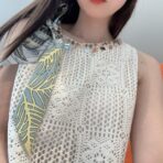 爱马仕女骑士之舞 束发带 黄灰撞色 - Imagem 2