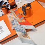 爱马仕新款Twilly丝巾 红色 - 图片 2