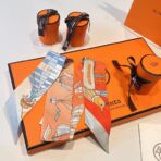 爱马仕新款Twilly丝巾 红色 - 图片 4