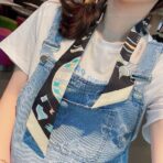 爱马仕新款Twilly丝巾 黑色 - 图片 4