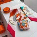 爱马仕新款Twilly小丝巾 玫红色 - Imagem 4