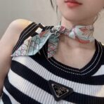 爱马仕树之歌小丝巾 浅绿色 - Imagem 4