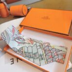 爱马仕树之歌小丝巾 浅绿色