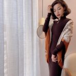 爱马仕棕色围巾 很多人的Dream Colour！ - Imagem 4