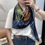 爱马仕 HERMES/2025 三角形尺寸方巾 - 图片 3