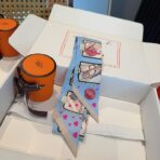 爱马仕顶级斜纹真丝 浅蓝色款