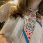 爱马仕顶级斜纹真丝 粉色款